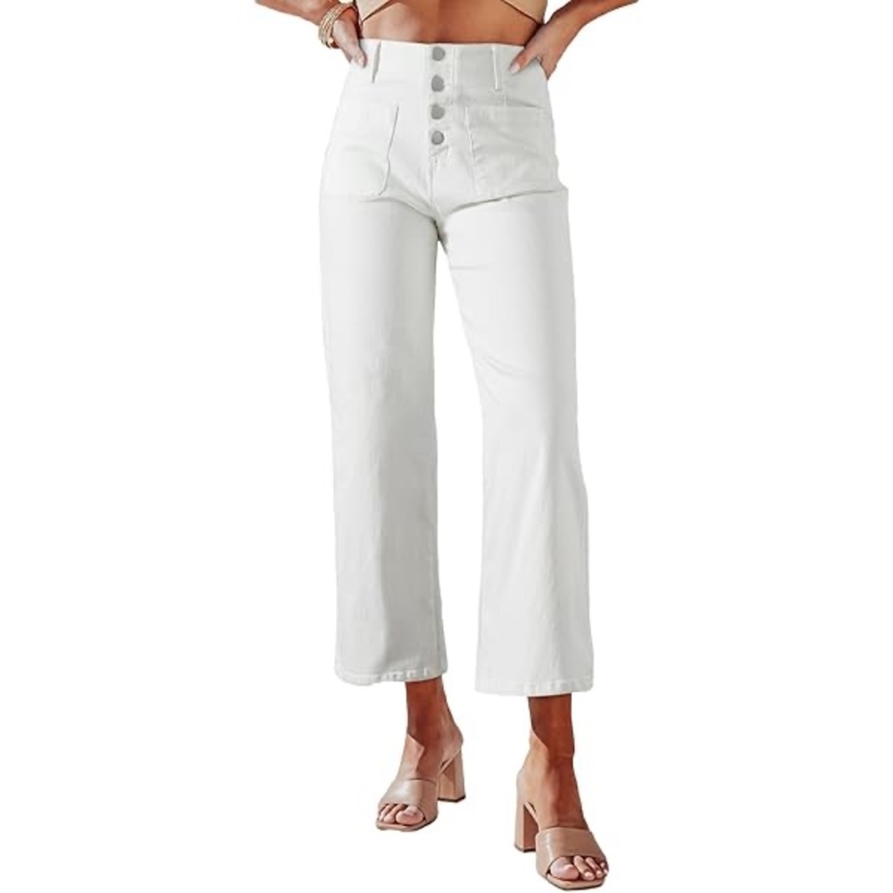 White crop pants 3 for $20
